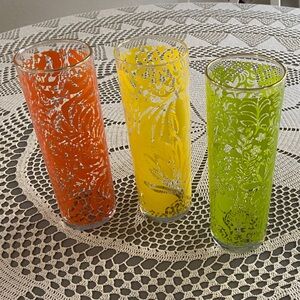 Lilly Pulitzer glass tumblers 3